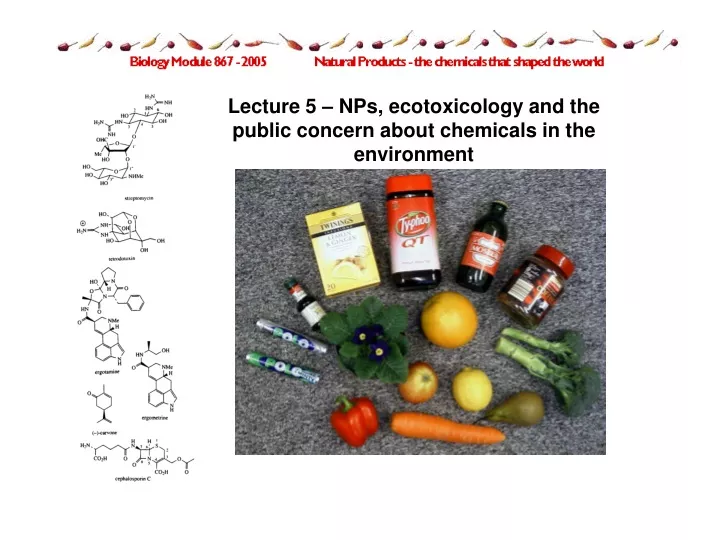 lecture 5 nps ecotoxicology and the public