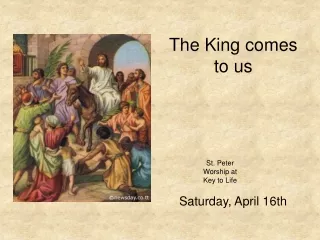 St. Peter  Worship at  Key to Life