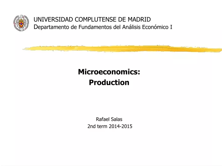 universidad complutense de madrid d epartamento de fundamentos del an lisis econ mico i