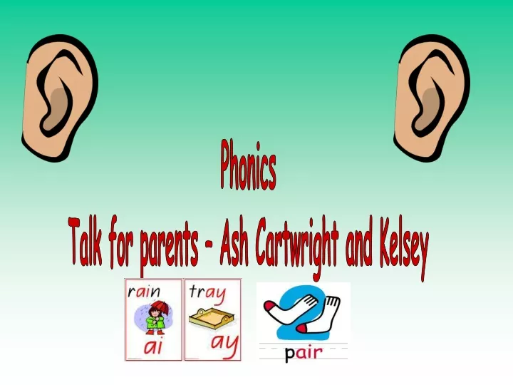 phonics talk for parents ash cartwright and kelsey