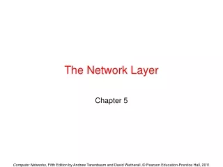 The Network Layer