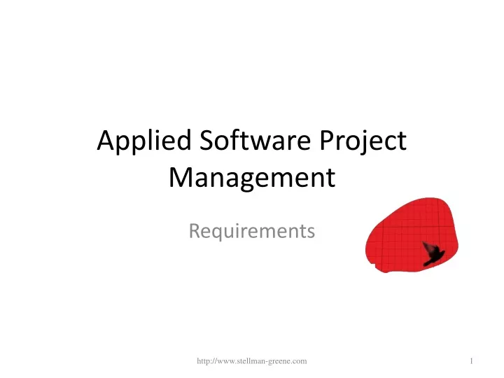 applied software project management