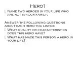 Epic Heroes: Their Qualities and Deeds - slide 1