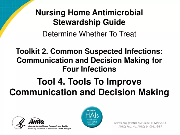 nursing home antimicrobial stewardship guide
