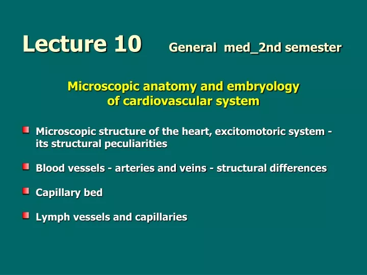 lecture 10 general med 2nd semester