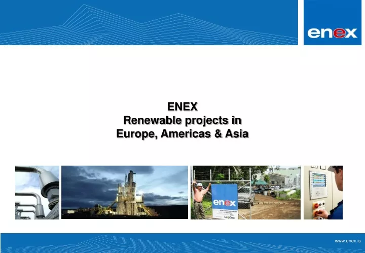 enex renewable projects in europe americas asia