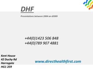 DHF