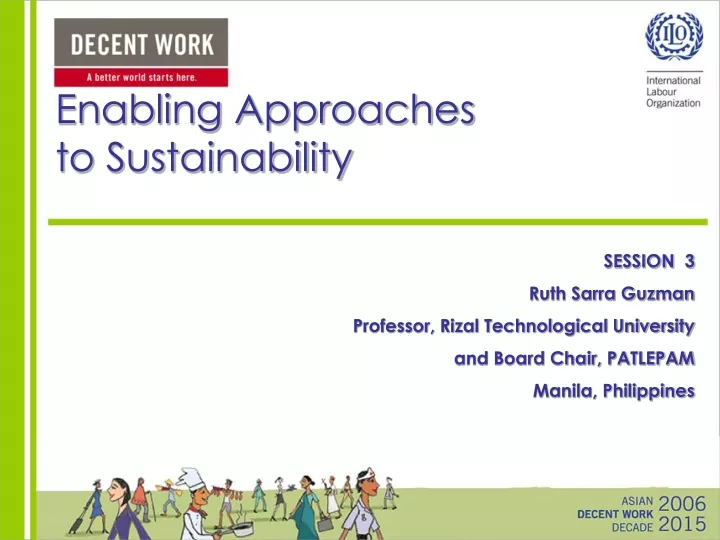 enabling approaches to sustainability