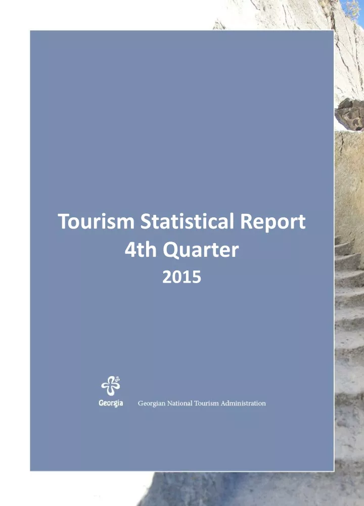tourism statistical report 4th quarter 2015