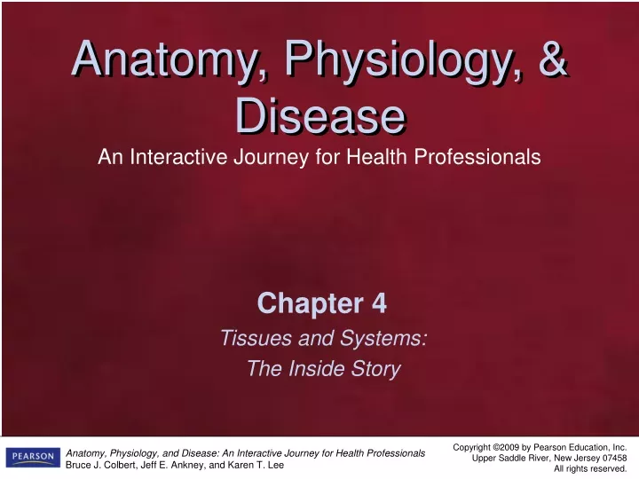 chapter 4 tissues and systems the inside story