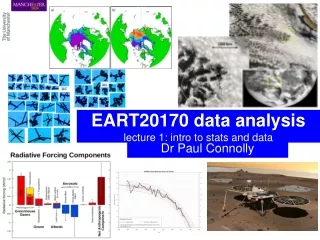 EART20170 data analysis lecture 1: intro to stats and data