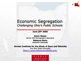 Economic Segregation Challenging Ohio’s Public Schools