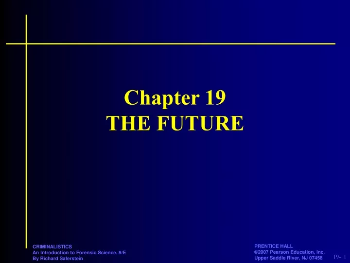 chapter 19 the future