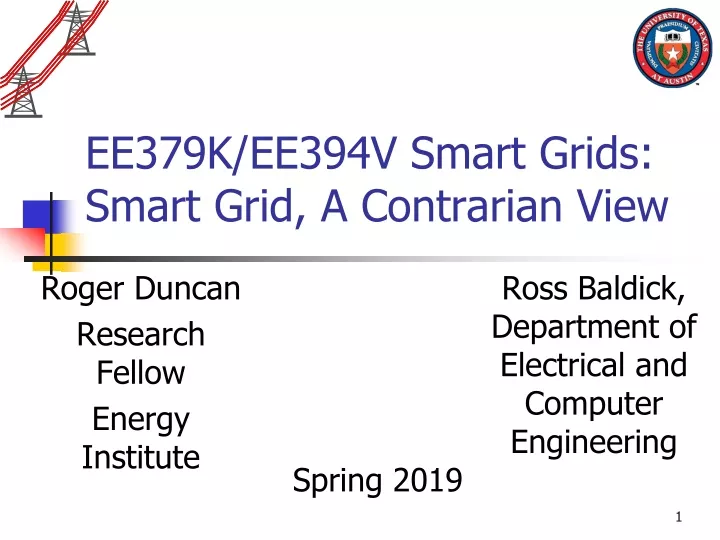 ee379k ee394v smart grids smart grid a contrarian view
