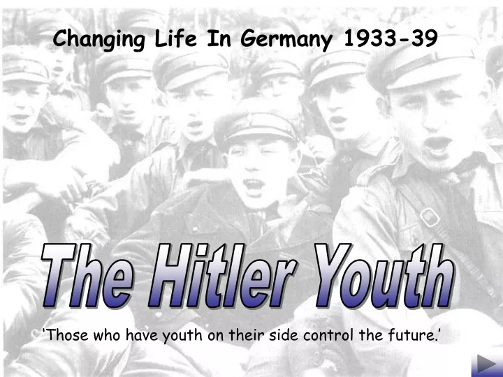 changing life in germany 1933 39