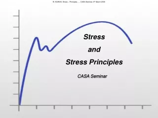 B. NOWAK, Stress – Principles…., CASA Seminar, 8 th  March 2006