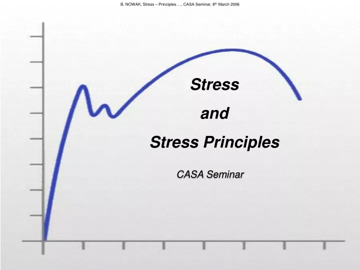 b nowak stress principles casa seminar 8 th march