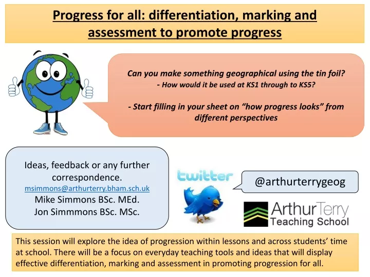 progress for all differentiation marking