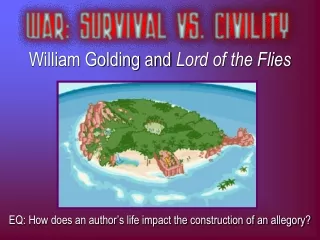 William Golding and  Lord of the Flies
