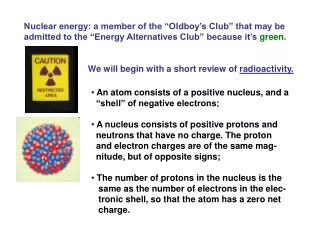 Nuclear energy: a member of the “Oldboy’s Club” that may be
