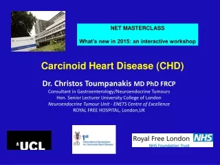 Dr. Christos  Toumpanakis MD PhD FRCP Consultant in Gastroenterology/Neuroendocrine  Tumours