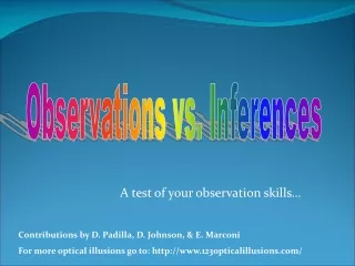 A test of your observation skills…