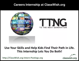 Careers Internship at ClassWish