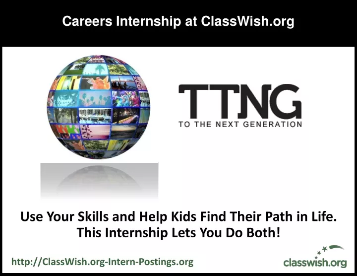 careers internship at classwish org
