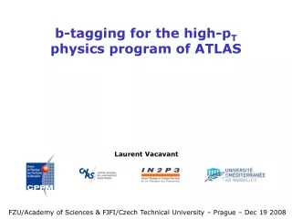 b-tagging for the high-p T physics program of ATLAS