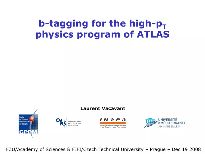 b tagging for the high p t physics program of atlas
