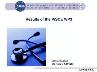 Results of the PiSCE WP3