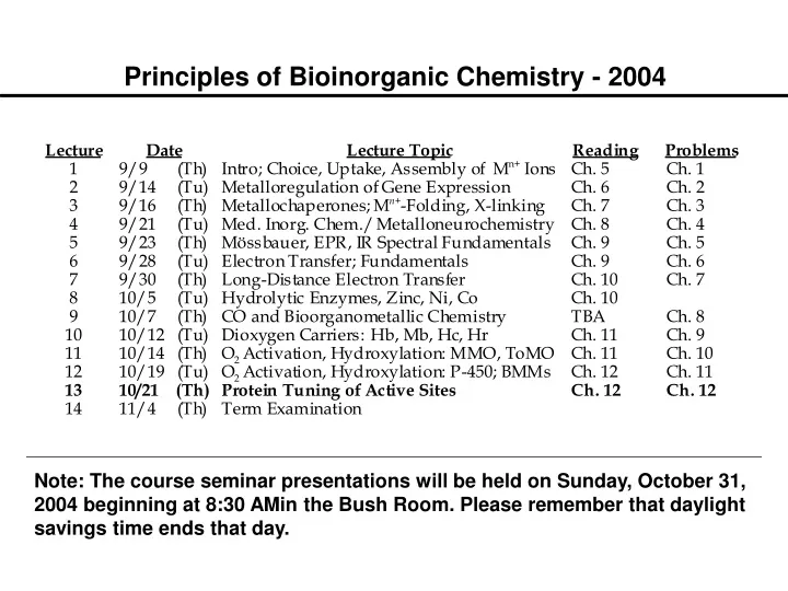 principles of bioinorganic chemistry 2004