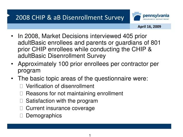 in 2008 market decisions interviewed 405 prior