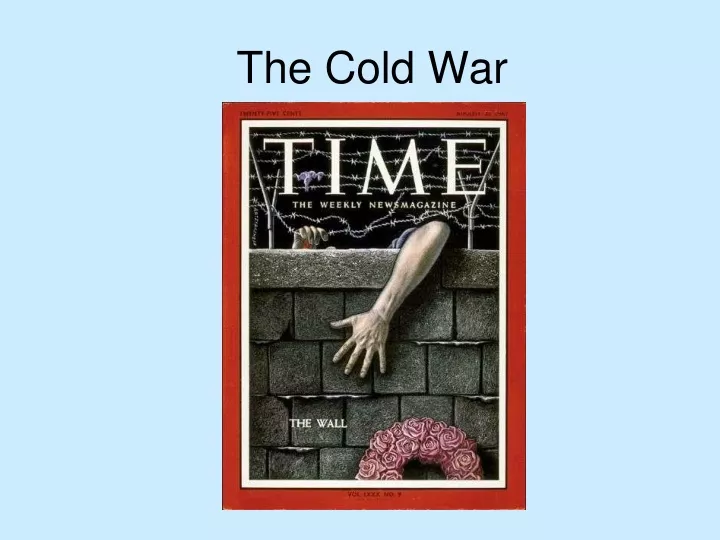 the cold war