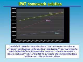 IPAT homework solution