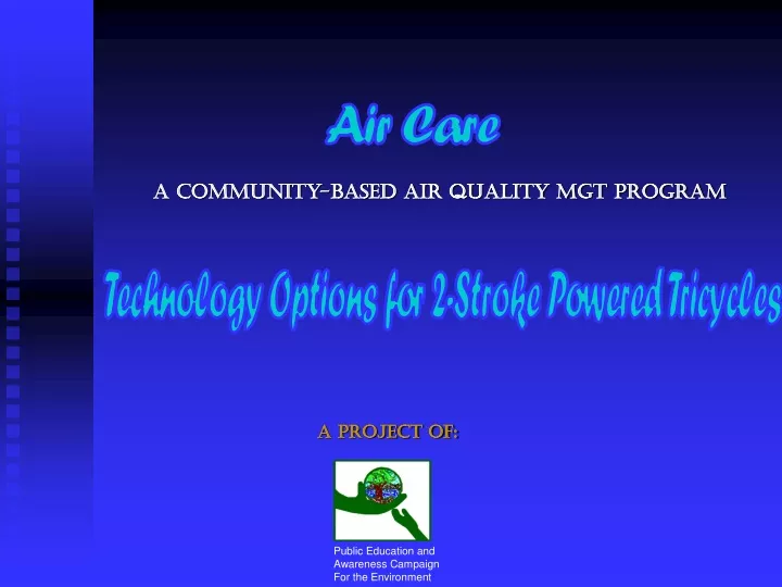 a community based air quality mgt program