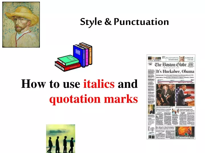 style punctuation