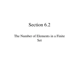 Section 6.2