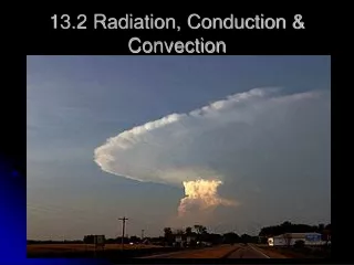 13.2 Radiation, Conduction &amp; Convection