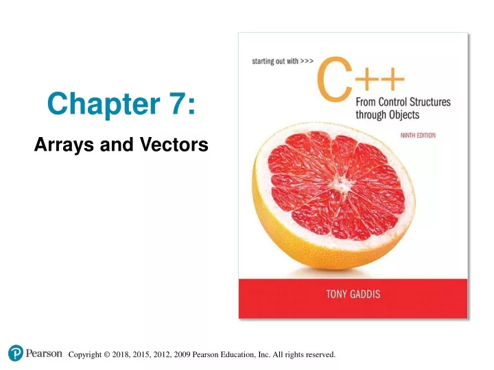 chapter 7 arrays and vectors