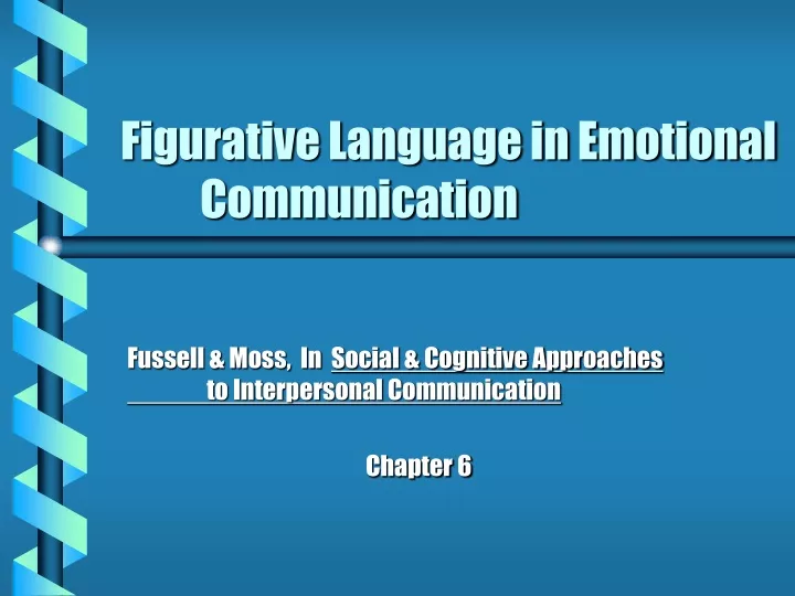 figurative language in emotional communication