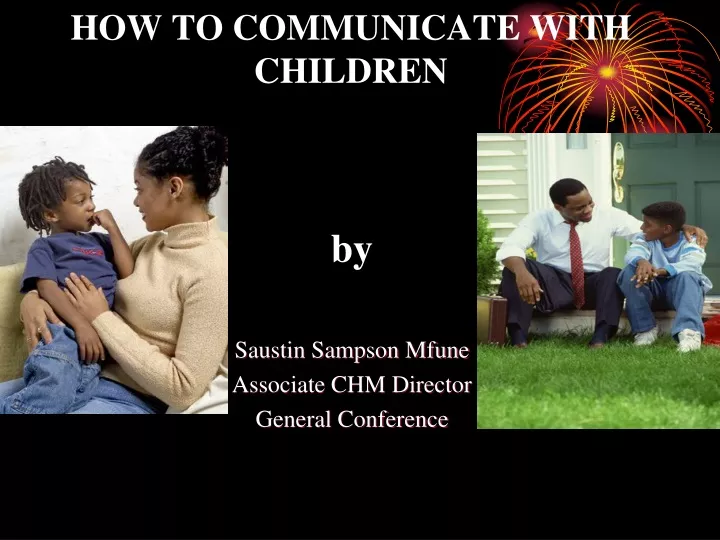 how to communicate with children