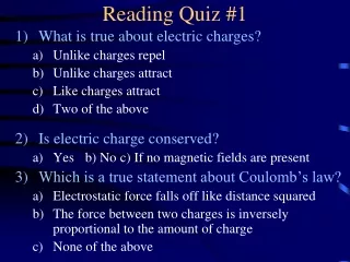 Reading Quiz #1