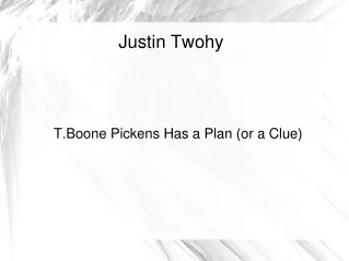 Justin Twohy