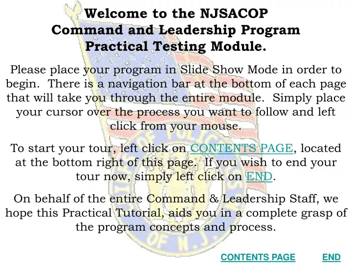 welcome to the njsacop command and leadership