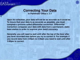 Correcting Your Data In Pathfinder Office v. 3.1