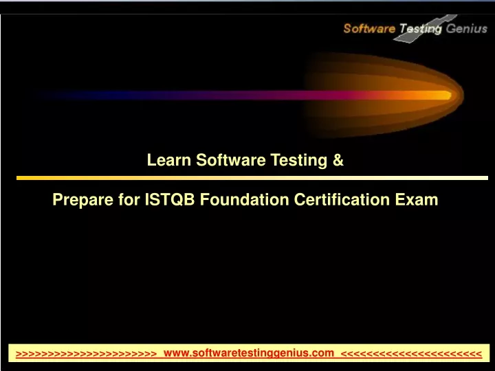 learn software testing prepare for istqb