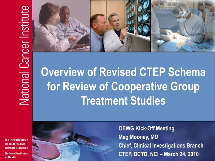 overview of revised ctep schema for review