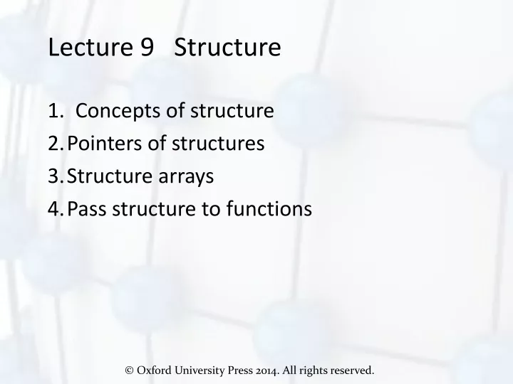 lecture 9 structure 1 concepts of structure