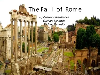 The Fall of Rome